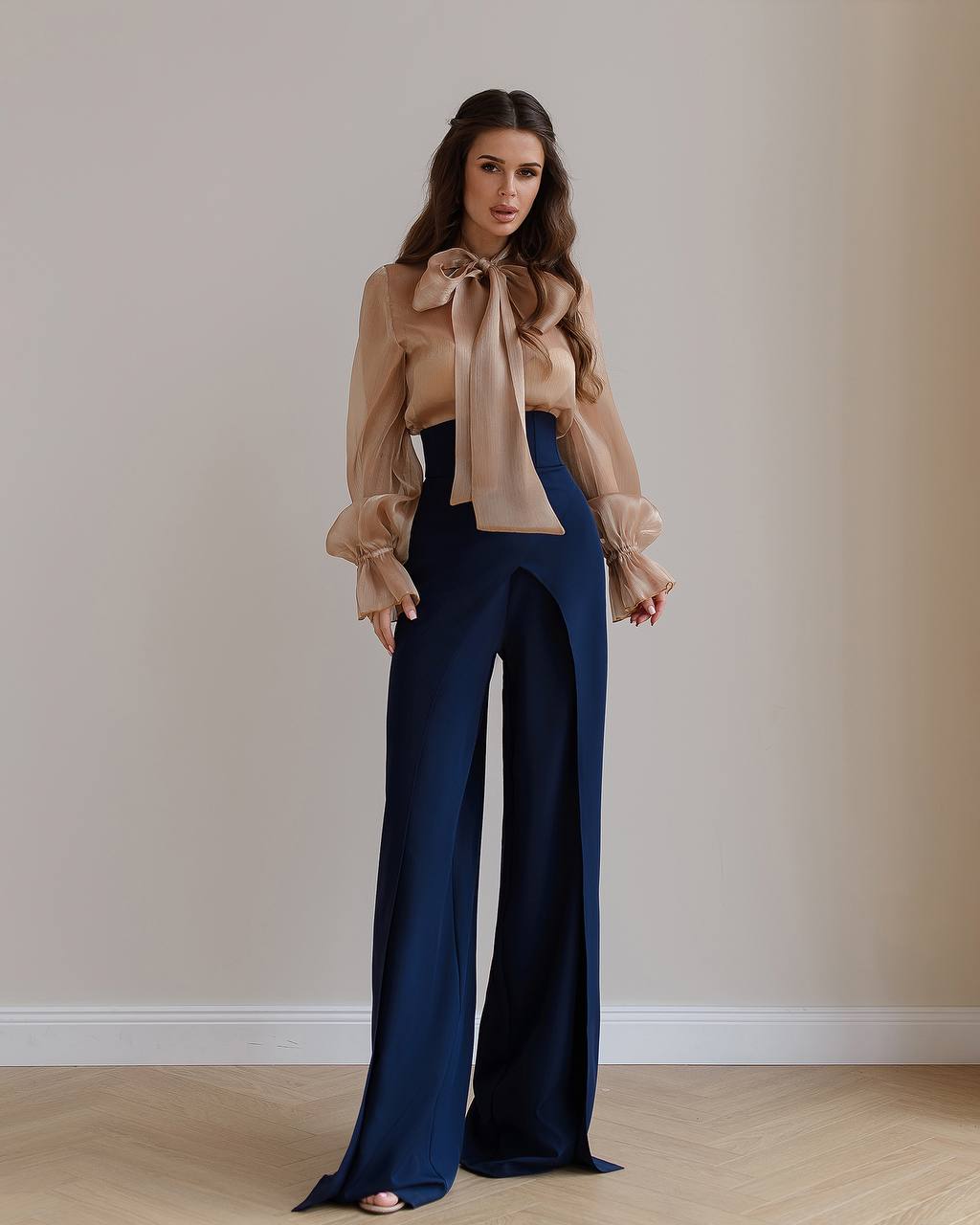 High Waist Palazzo Pants