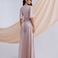 Silk Wrap Maxi Dress