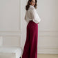 High Waist Fitted Palazzo Pants