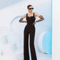 Sleeveless V-neck Jumpsuit