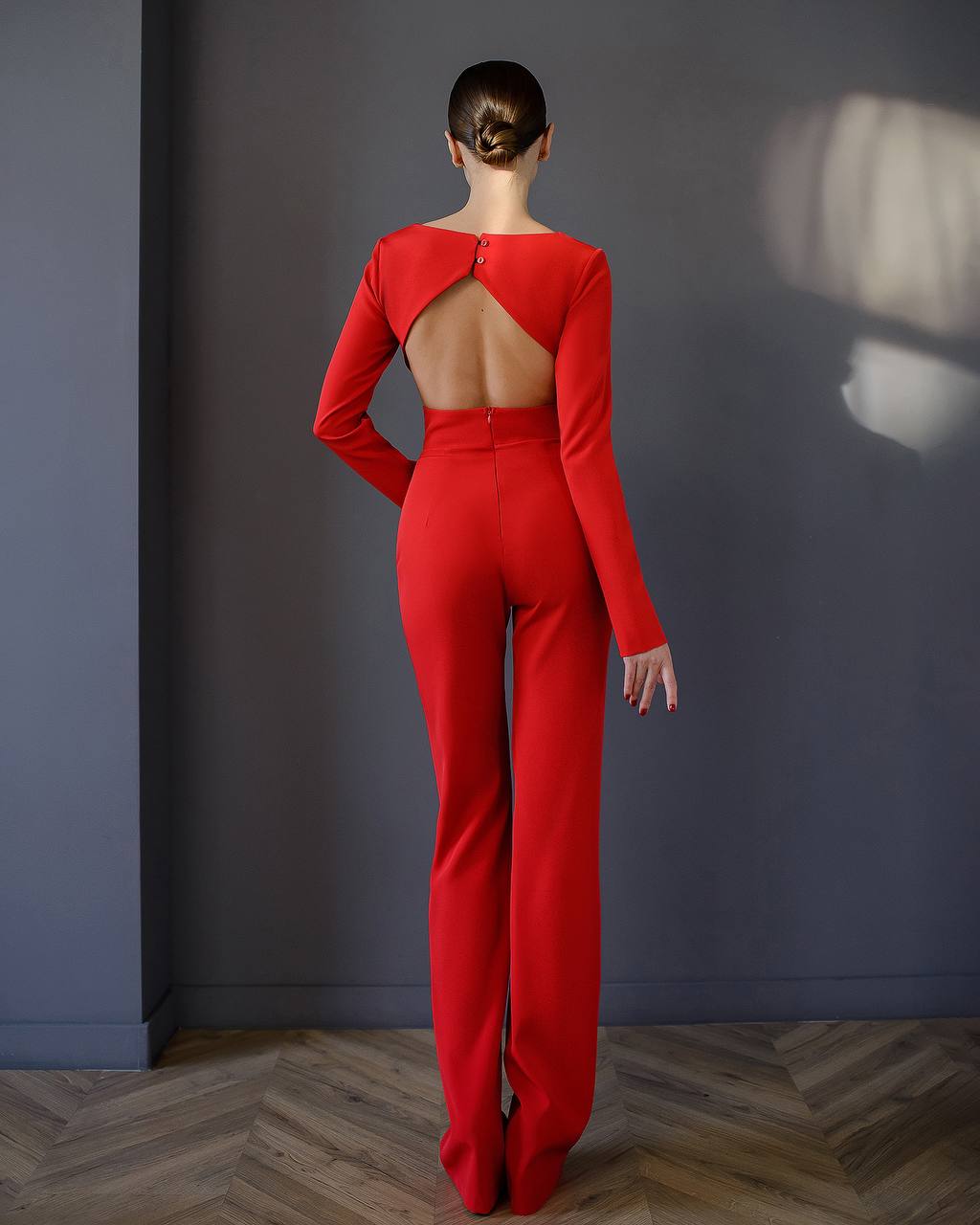 Backless Cut-Out Jumpsuit