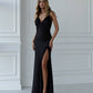 Satin Lace Slip Dress