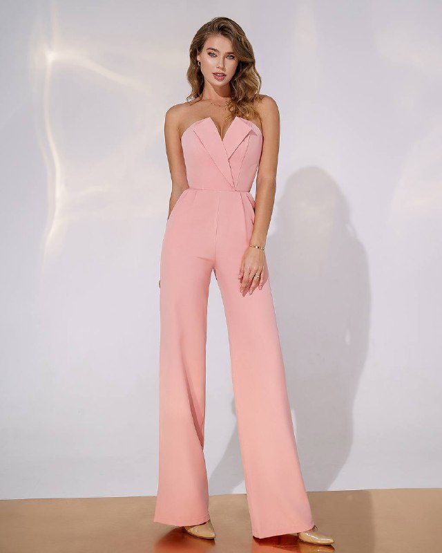 V-neck Sleeveless Jumpsuit (Copy)