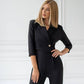 Formal One-Button Jumpsuit