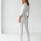 Formal One-Button Jumpsuit