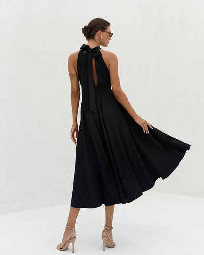 Bow Back Midi Dress