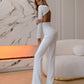 Backless Cut-Out Jumpsuit