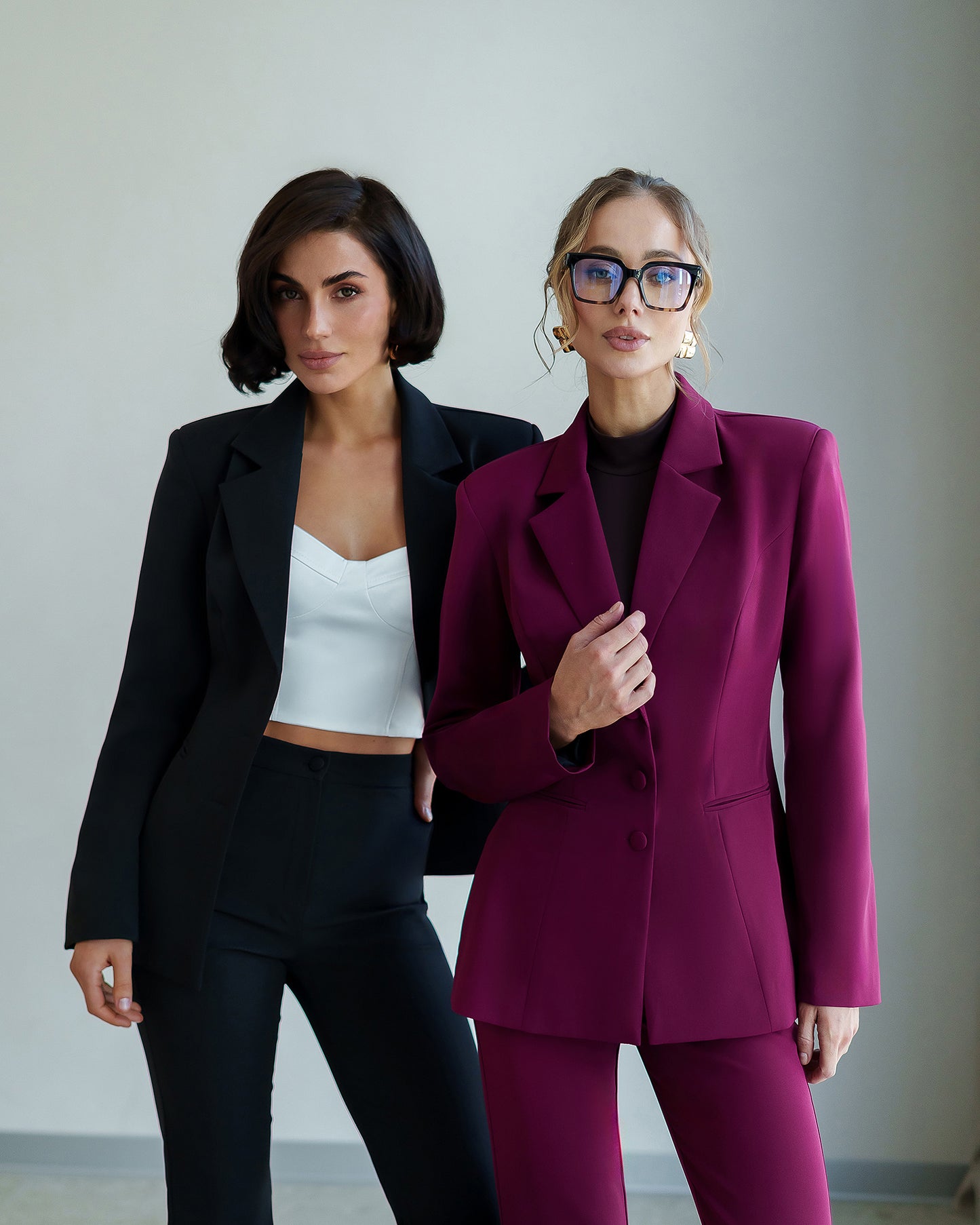 Chloe Single-Breasted Suit 2-Piece