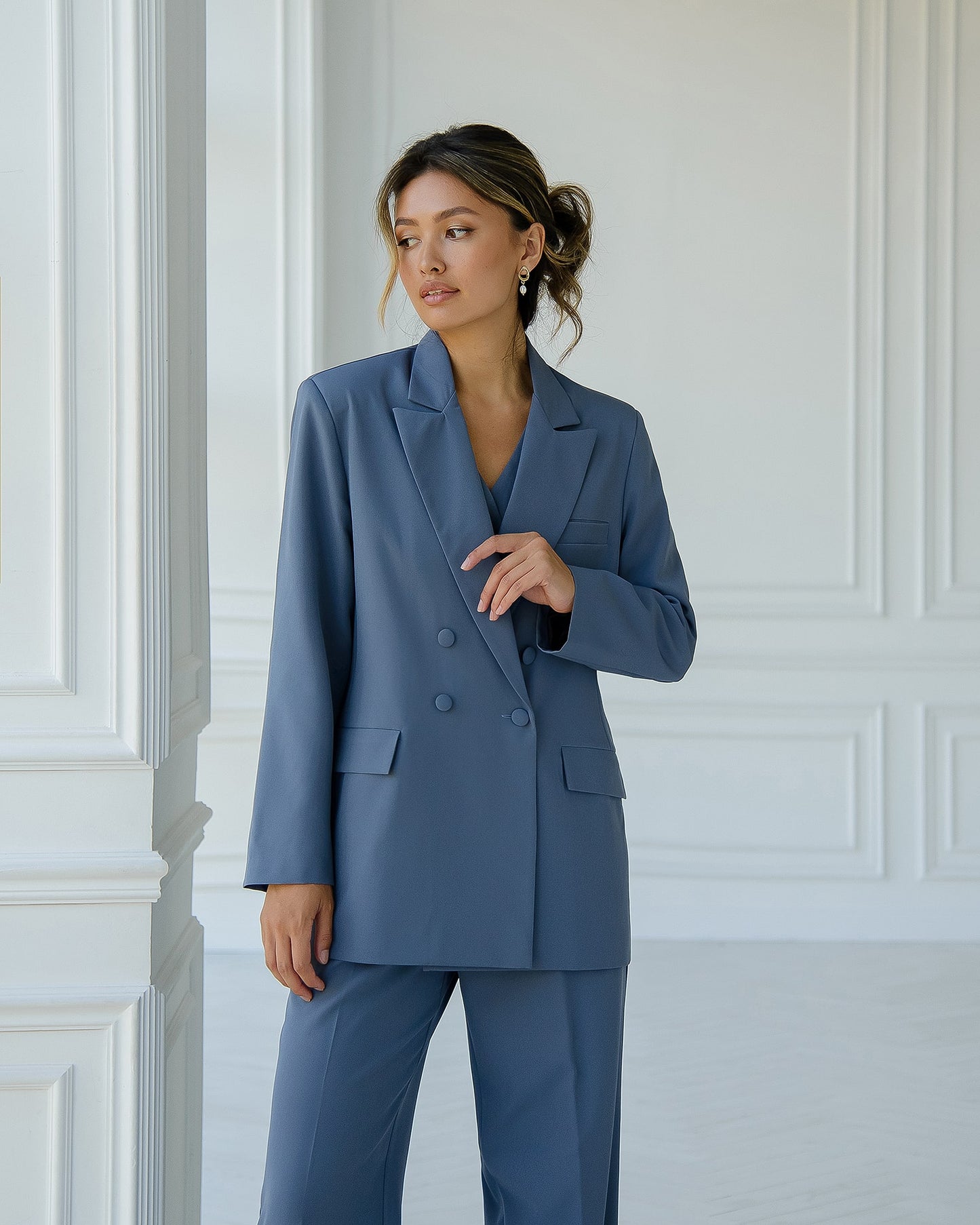 Double-Breasted 3-Piece Suit