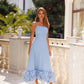 Swan Strappy Midi Dress