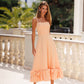 Swan Strappy Midi Dress