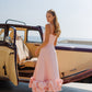 Swan Strappy Midi Dress