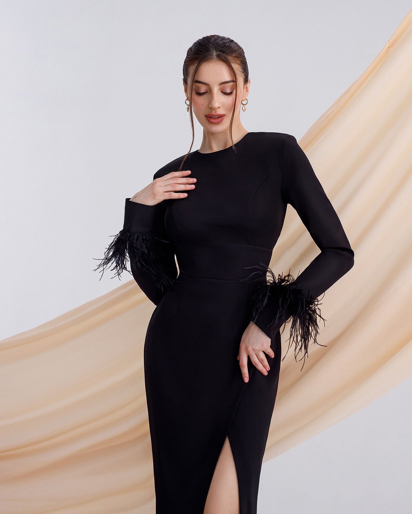 Long Sleeve Midi Dress