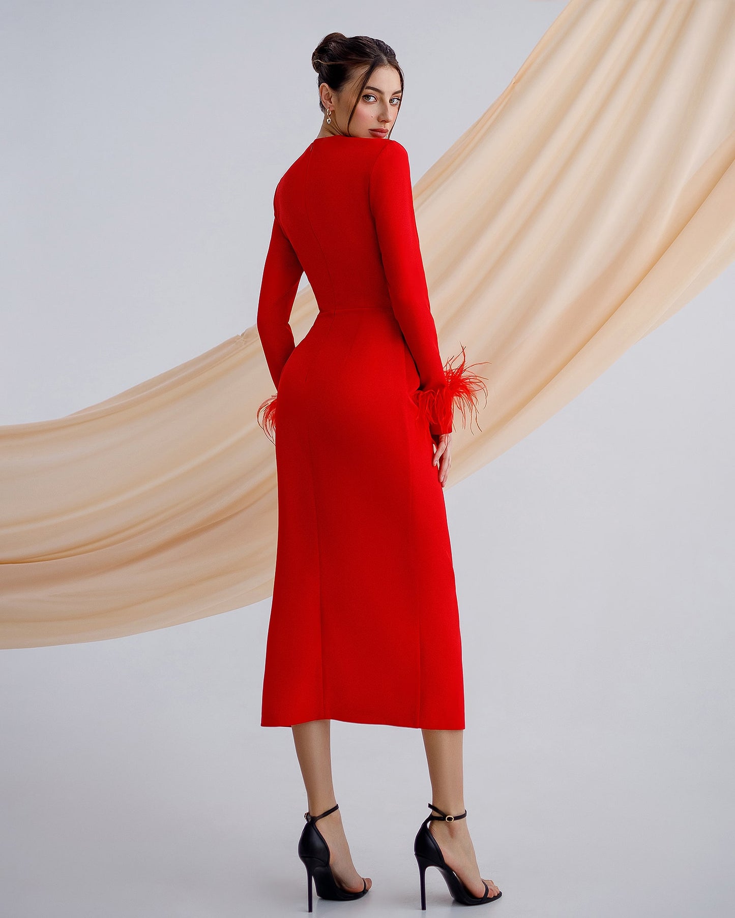 Long Sleeve Midi Dress