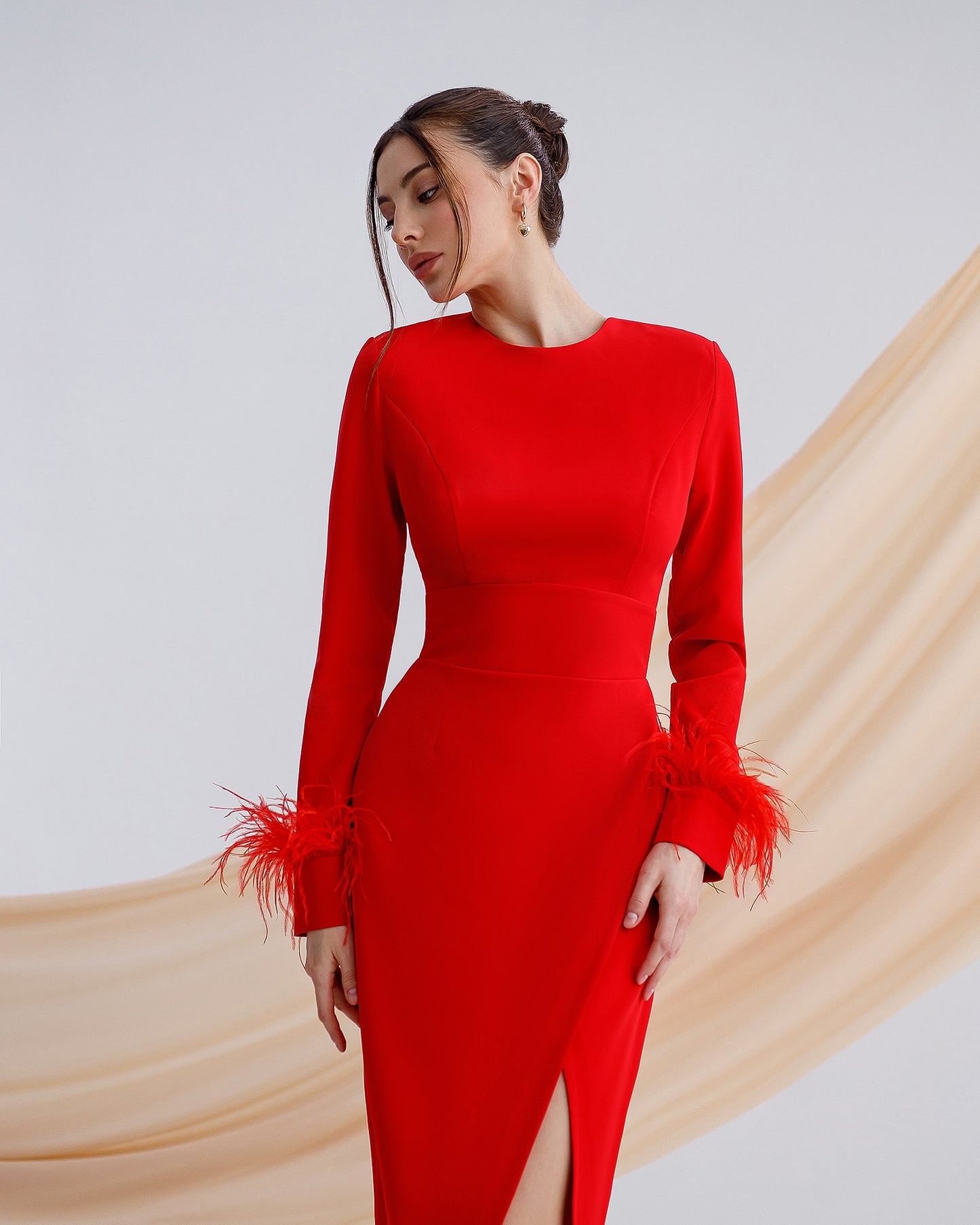 Long Sleeve Midi Dress