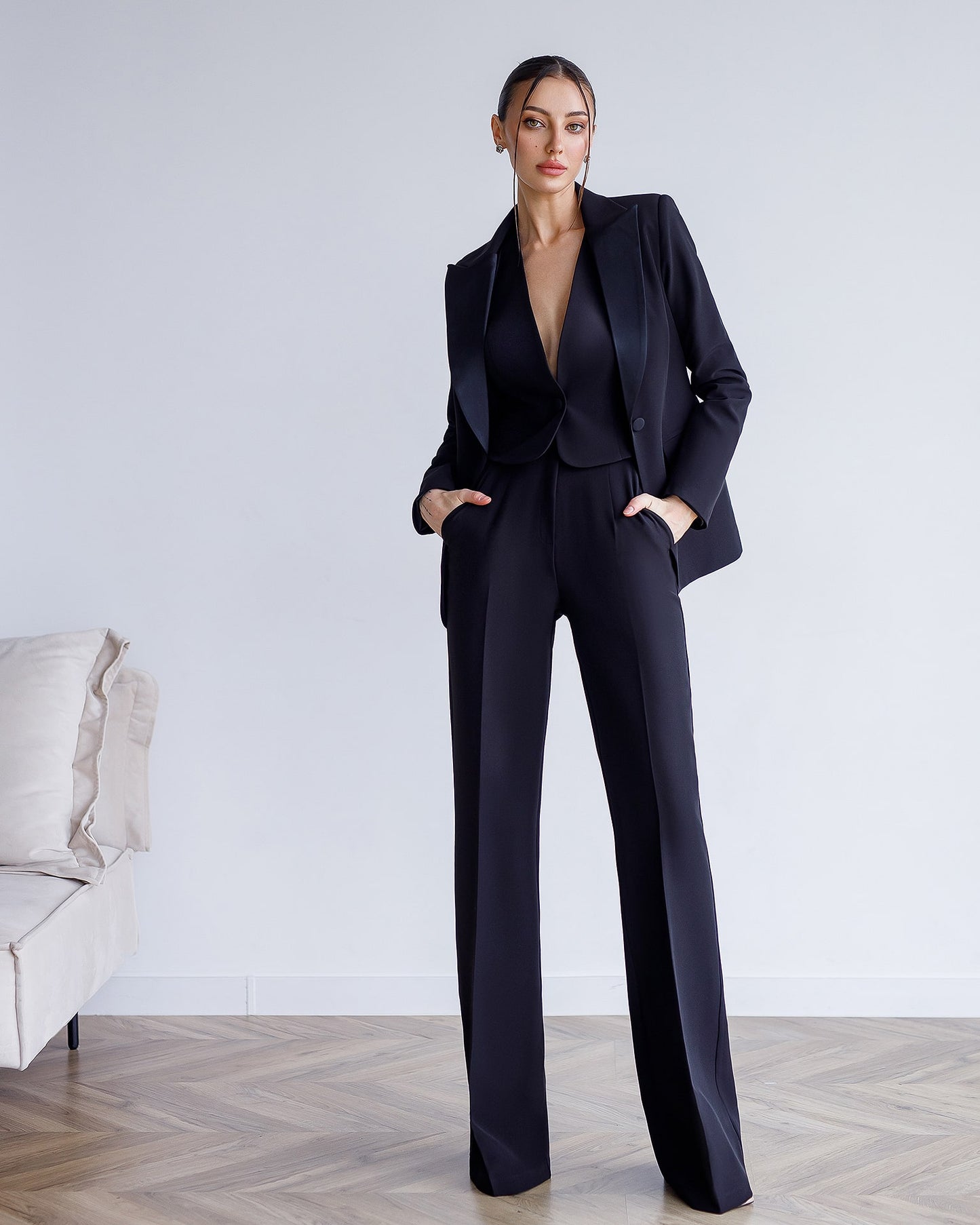 Single-Breasted Suit 3-Piece