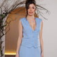 Tailored Vest & Overlap Mini Skort Set 2-Piece