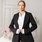 Alexa Notch Lapel Jacket Flared Pants Suit 2-Piece