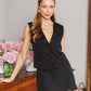 Tailored Vest & Overlap Mini Skort Set 2-Piece