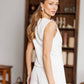Tailored Vest & Overlap Mini Skort Set 2-Piece