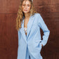 Single-Breasted Wide-Leg Suit 2-Piece
