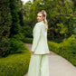 Single-Breasted Wide-Leg Suit 2-Piece