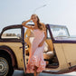 Swan Strappy Midi Dress
