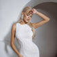 Sequin Dress Midi Sleeveless  Disco