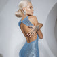 Sequin Dress Midi Sleeveless  Disco
