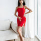 Strappy Backless Mini Dress