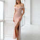 Off-The-Shoulder Maxi Dress