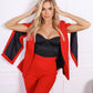 Satin Sweetheart Crop Top
