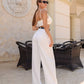 High Waisted Regular Fit Pants