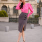 Puff Sleeve Collared Blouse