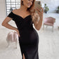 Off-The-Shoulder Maxi Dress