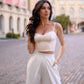 Satin Strappy Sweetheart Top