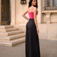 Satin Strappy Sweetheart Top