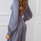 Silk Long Sleeve Maxi Dress