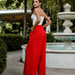 High Waist Slit Cuff Сulottes
