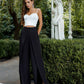 High Waist Slit Cuff Сulottes