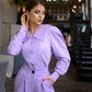 Puff Sleeve Collared Blouse