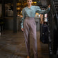 Puff Sleeve Collared Blouse