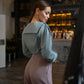 Puff Sleeve Collared Blouse