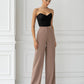 High Waisted Regular Fit Pants