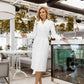 Belted Double Breasted Blazer Dress
