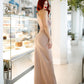One-Shoulder Cut-Out Maxi Dress