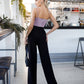High Waisted Regular Fit Pants