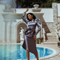 Puff Sleeve Wrap Dress
