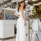 Bridal One-Shoulder Gown Suit